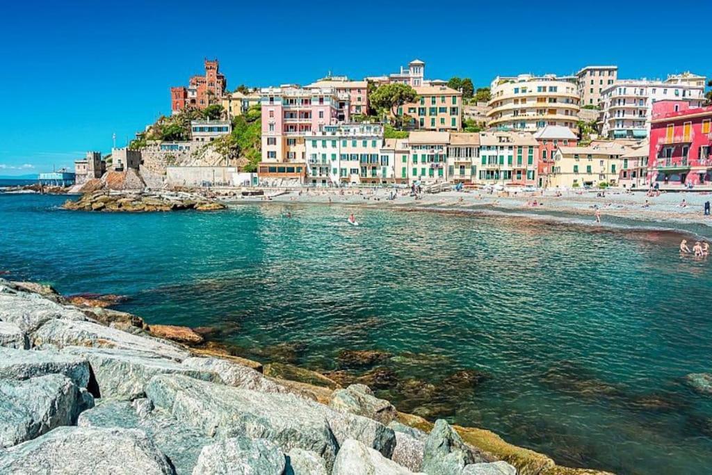 Pisi Home, 2 Min Dalla Spiaggia E Dall' Ospedale Gaslini Genoa Ngoại thất bức ảnh